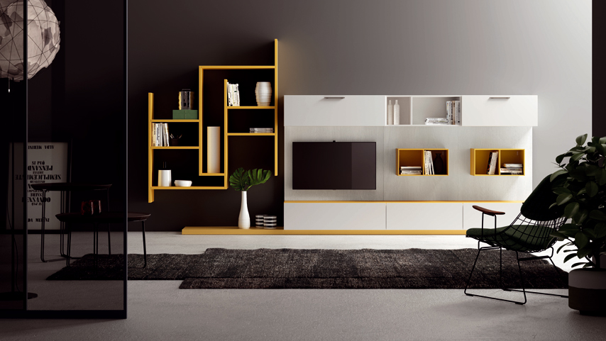 Pareti attrezzate moderne: idee per parete attrezzata arredamento ... Pareti attrezzate design